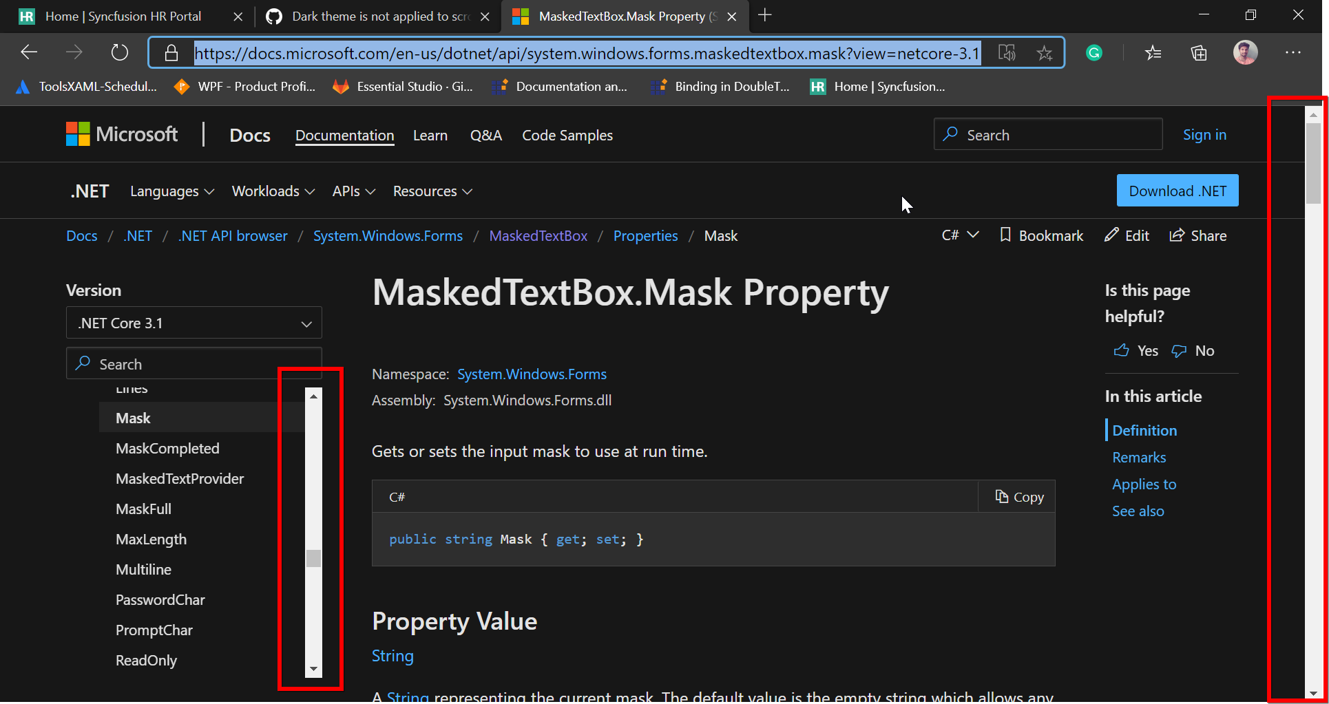 Dark theme is not applied to scroll viewer · Issue #3255 ...