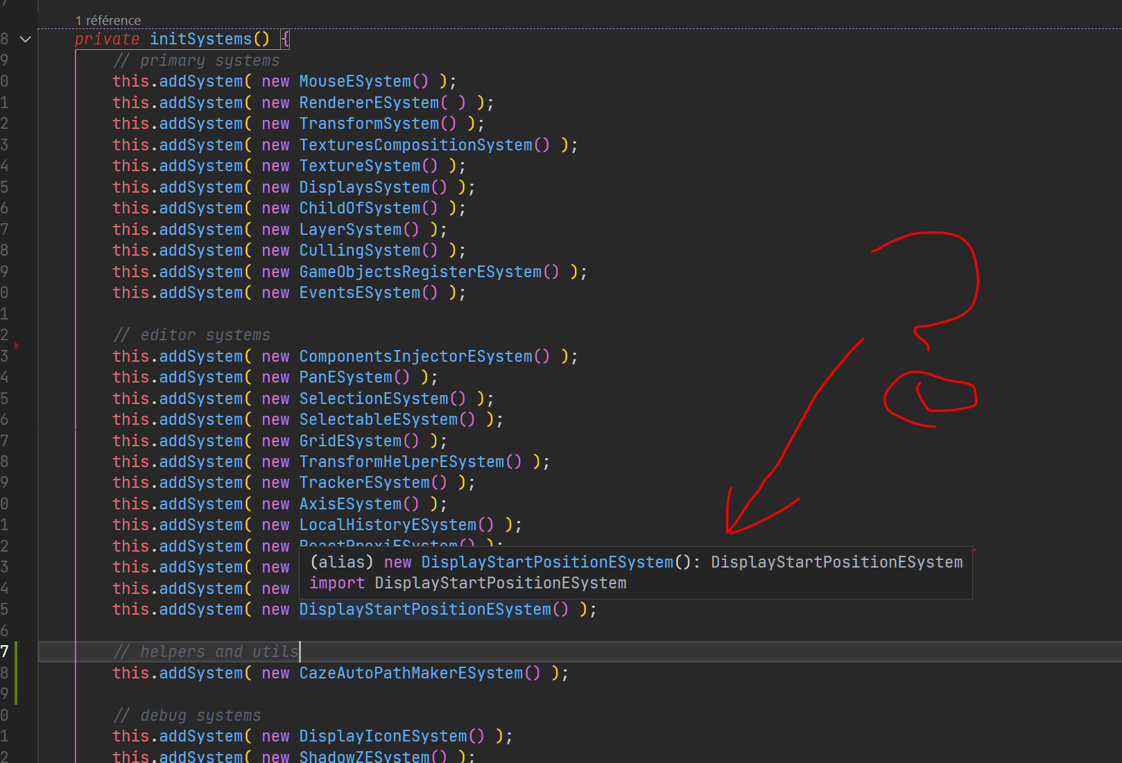 share class constructor documentations in others files · Issue #52857 ...
