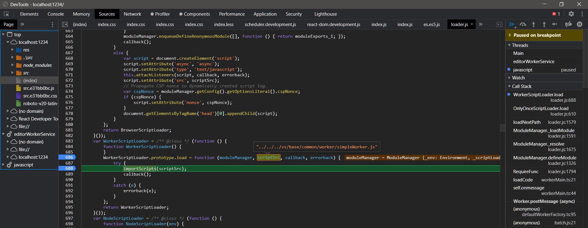 TypeDef not work , Refused to execute script from ... because its MIME ...