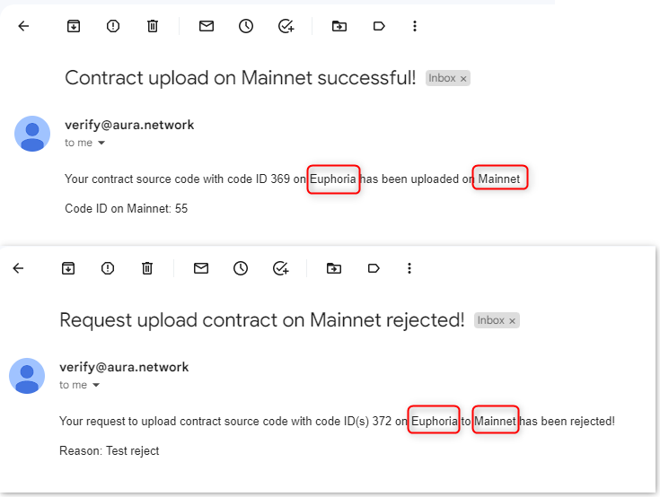 [Portal][Email] Update Rejected/Approved email message · Issue #1077 ...