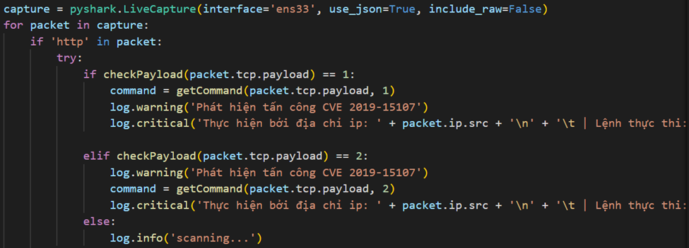 GitHub - gozn/detect-CVE-2019-15107-by-pyshark: school project
