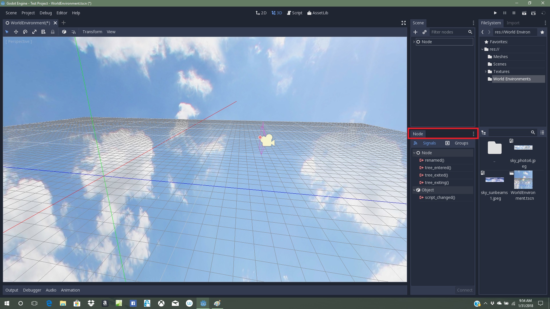 Node and Inspector tab goes missing(Godot 3.0 Stable) · Issue #16242 ...