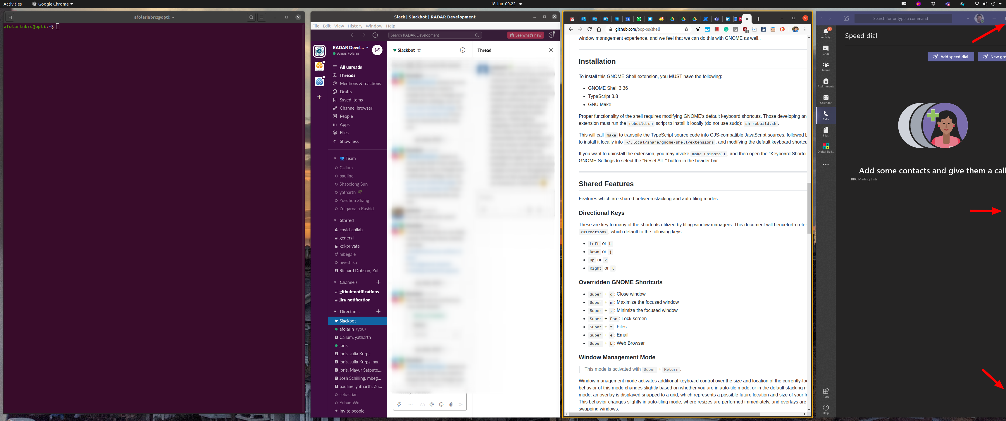 Right Hand Side overflow · Issue #431 · pop-os/shell · GitHub