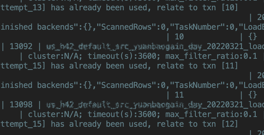 [Bug] An error is reported in the non-existent field of load · Issue ...