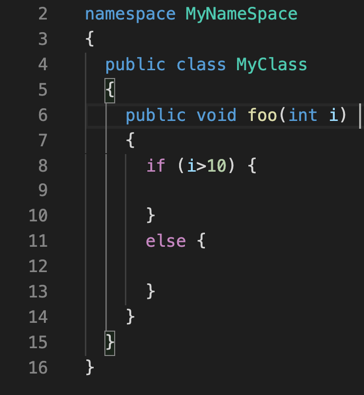 Unable to fold C code when this extension is installed. · Issue 3757