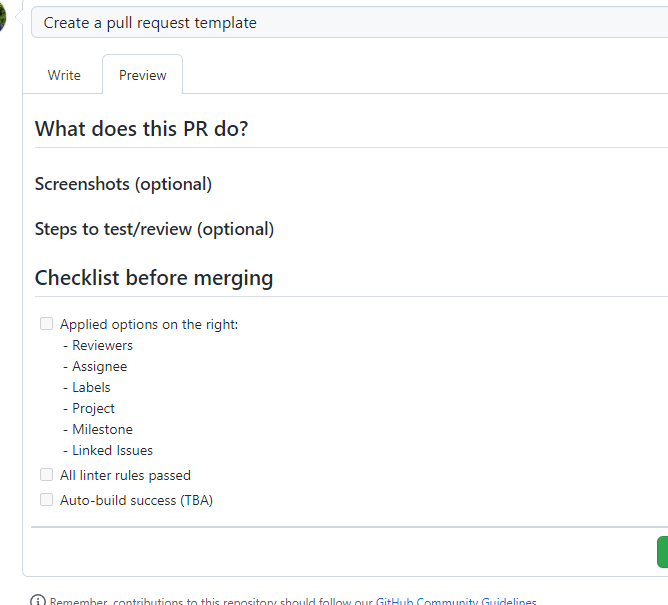 Create a pull request template by mariellemanlulu · Pull Request #59 ...