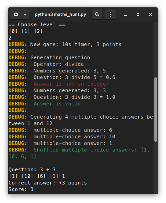 GitHub - smcclennon/mathshunt: Children's maths game written for a BTEC ...