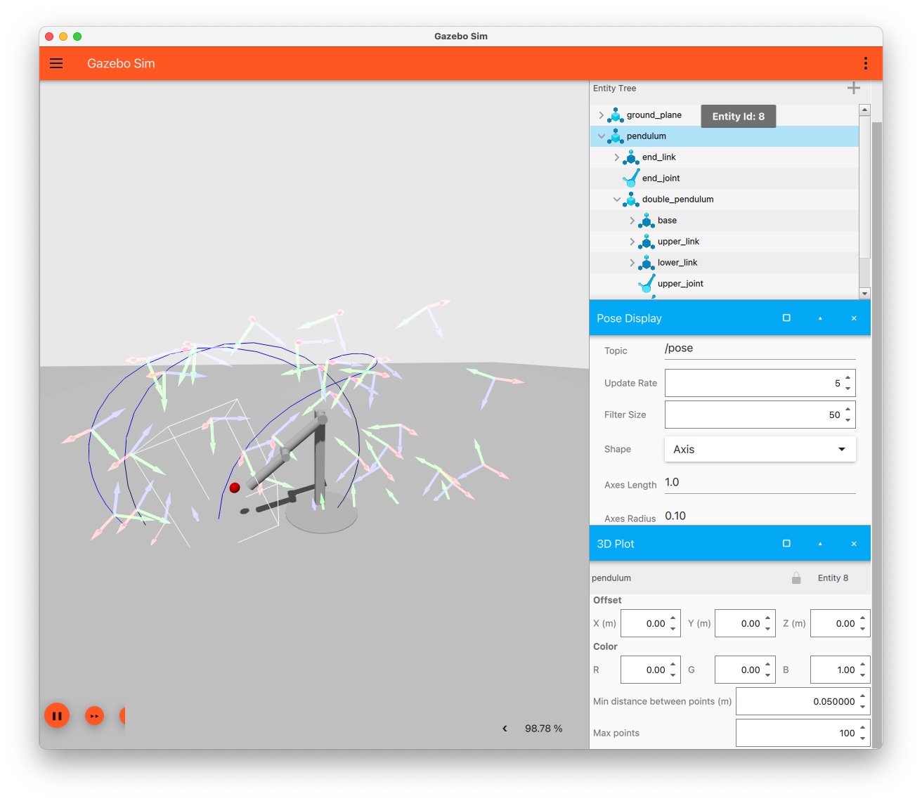 PosePublisher incorrect pose for link joined to nested model · Issue ...