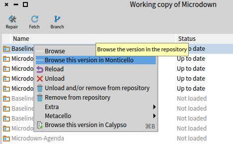 iceberg browse icon broken · Issue #12062 · pharo-project/pharo · GitHub