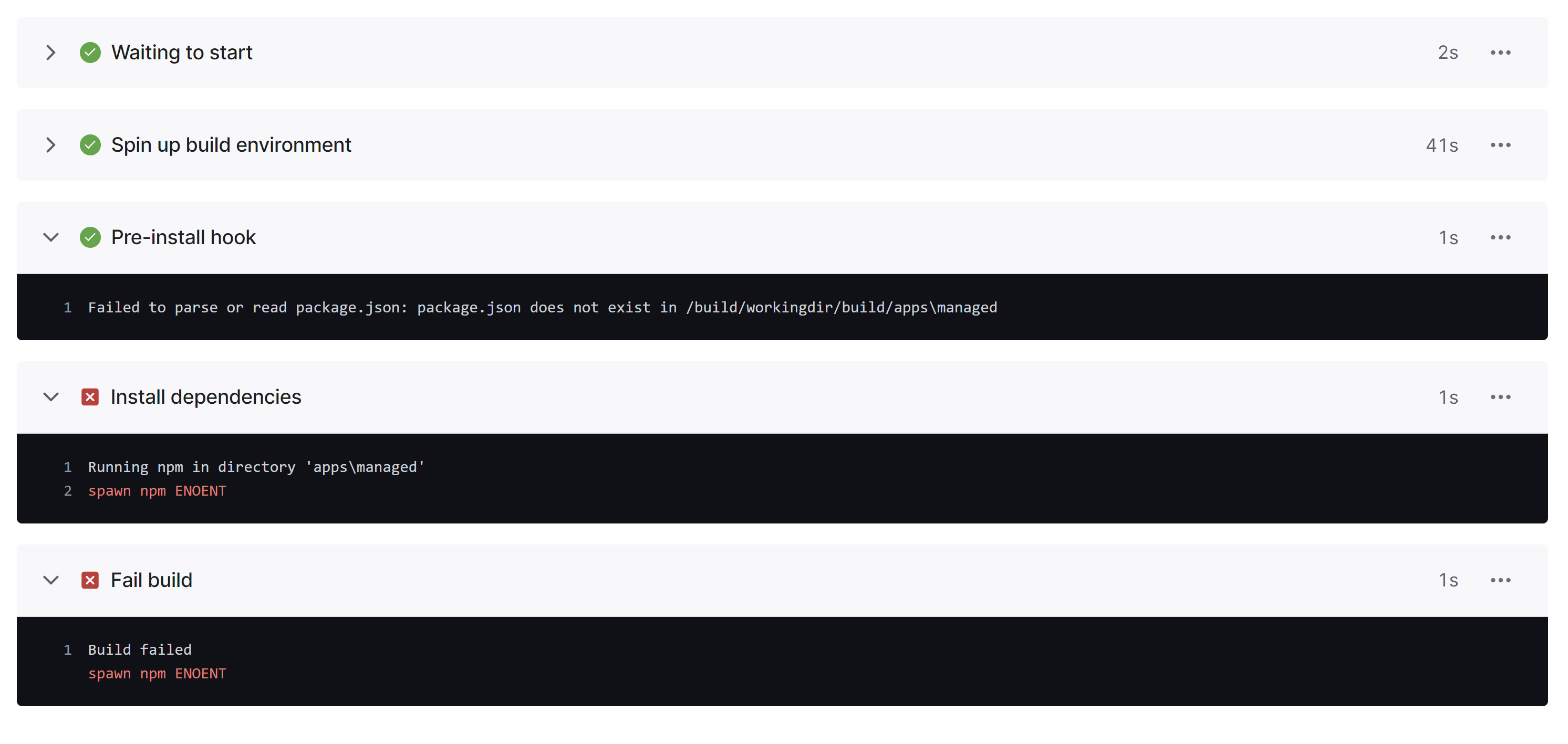 Commands issued from Powershell fail on EAS Servers · Issue #663 · expo ...