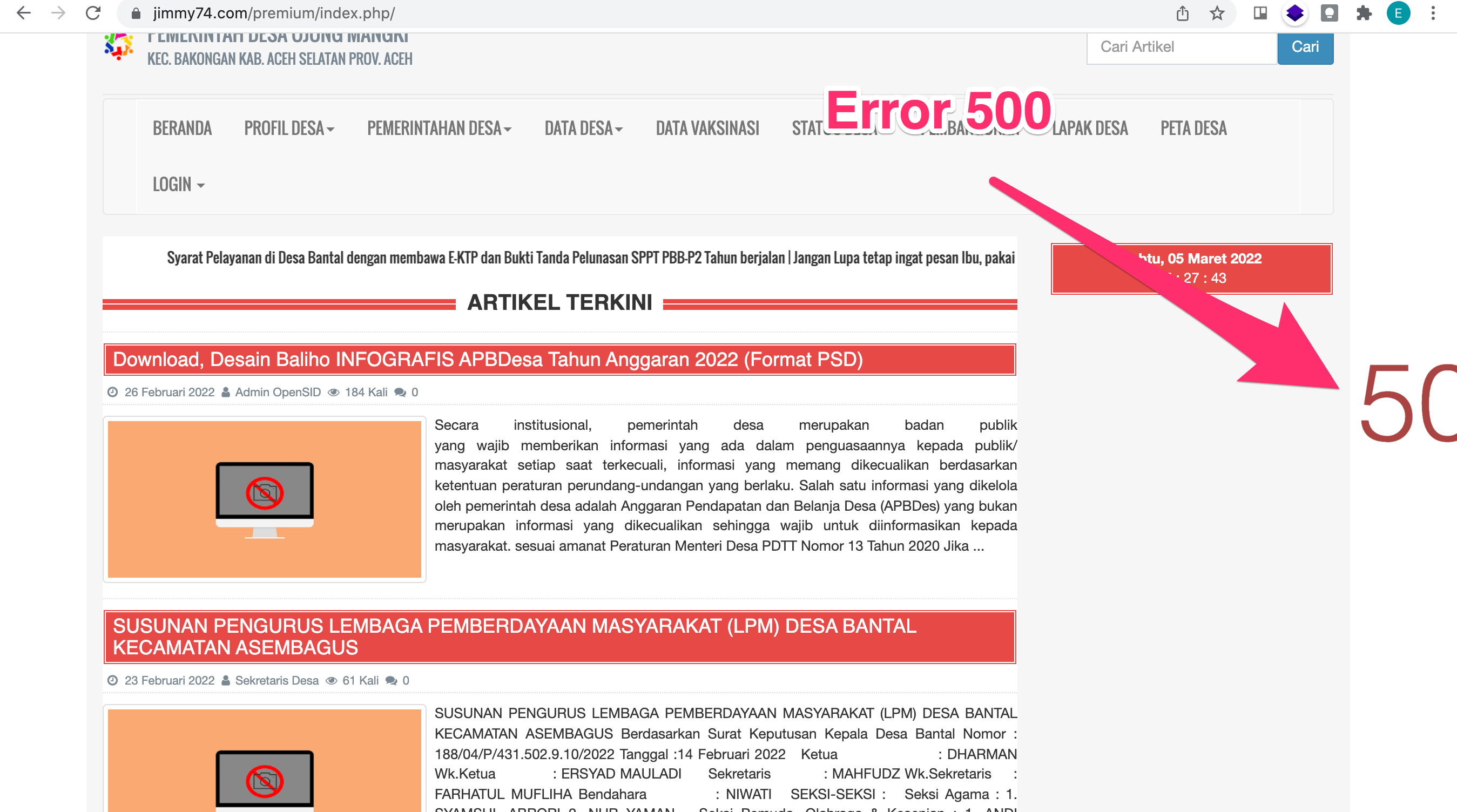 Bug/error: Error 500 jika widget tidak ditemukan · Issue #5007 ...