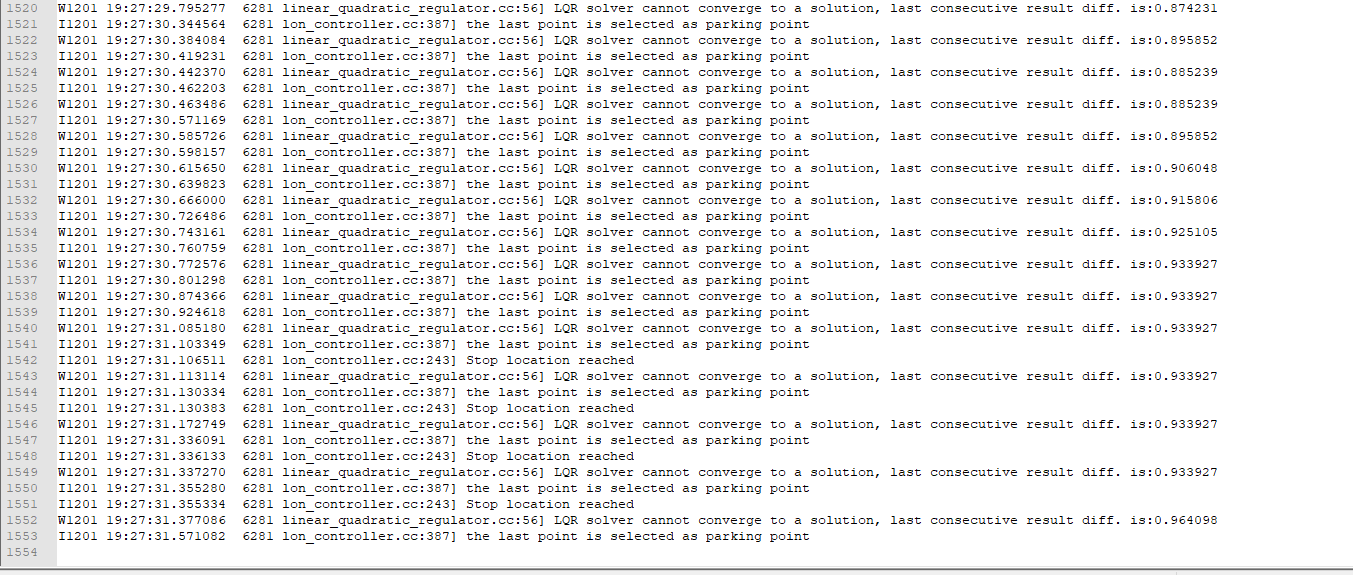 Control module closed after arriving the routing point · Issue #13131 ...