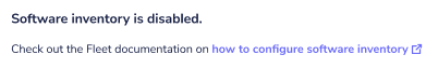 Improve software inventory messaging · Issue #4132 · fleetdm/fleet · GitHub