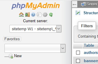 Navigation panel refresh bug · Issue #15921 · phpmyadmin/phpmyadmin ...