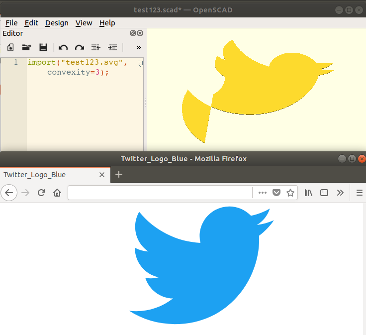 Wrong shapes for some SVG paths · Issue #2528 · openscad/openscad · GitHub