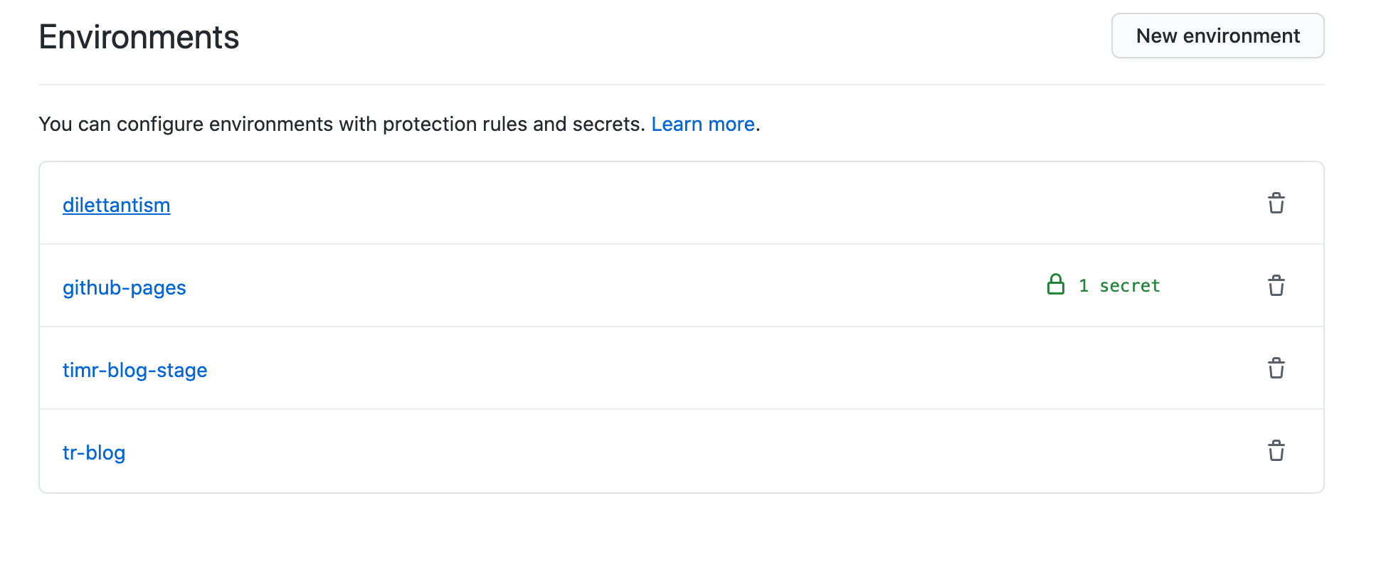 Specify how environments are implicitly created in Actions · Issue ...