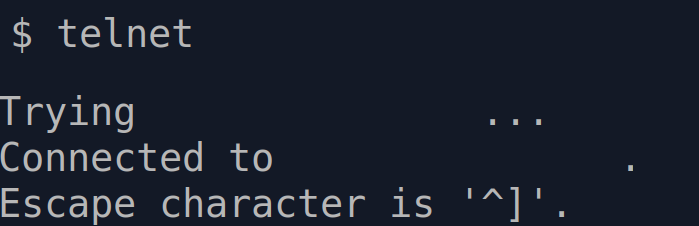2-telnet 6379 server