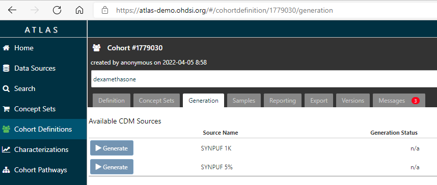 Investigate Cohort Definition / Generation · Issue #10 · microsoft ...