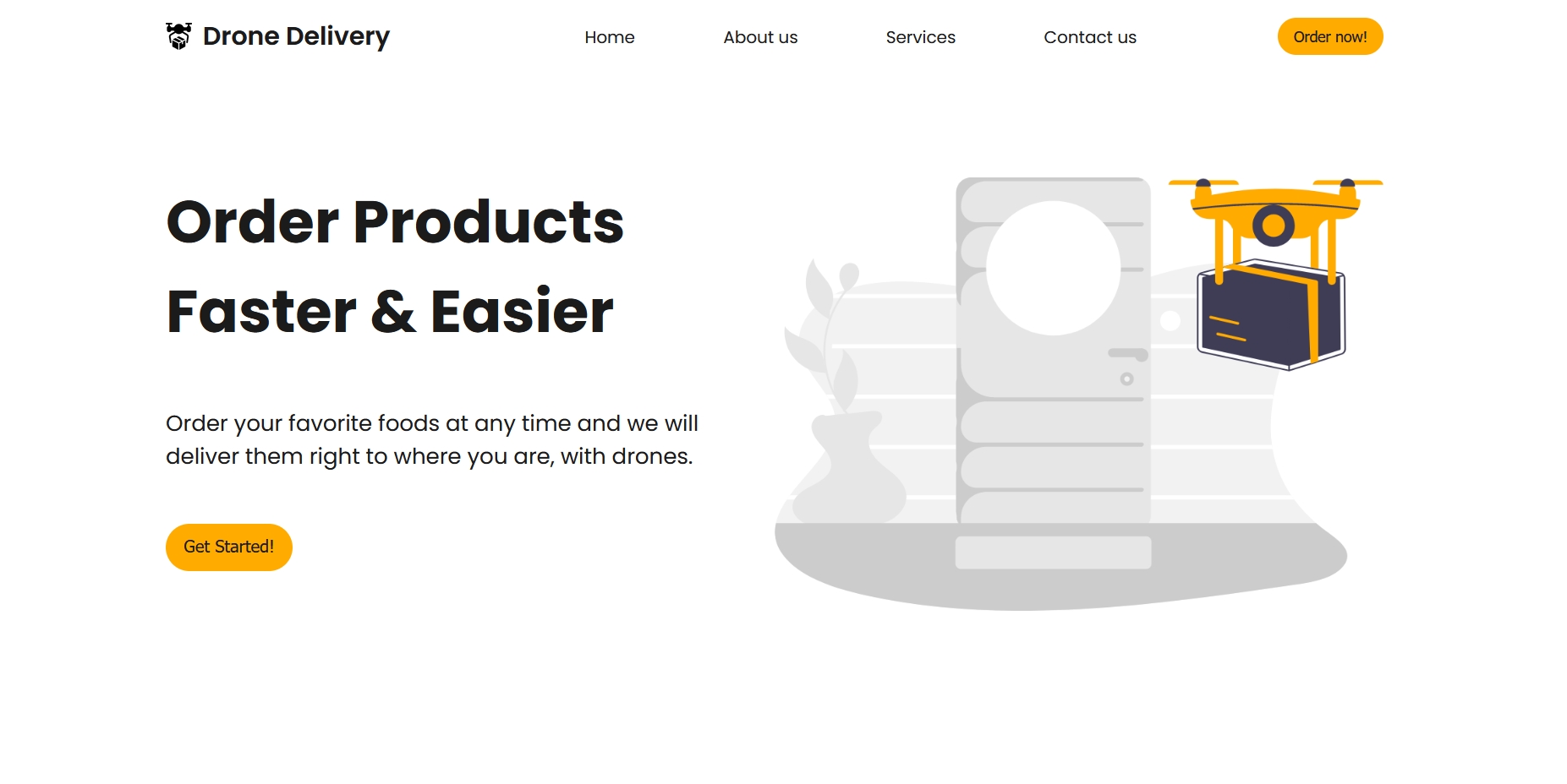 GitHub - comancosmin/delivery-homepage: This is a delivery homepage ...