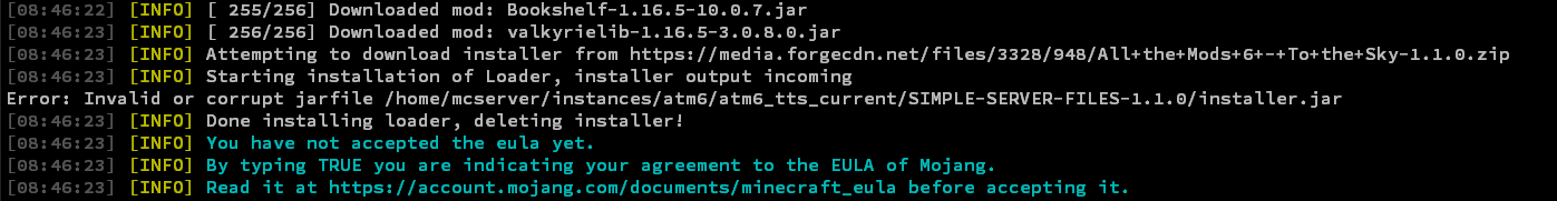 Current Server (1.1.0) does not install correctly · Issue #399 ...