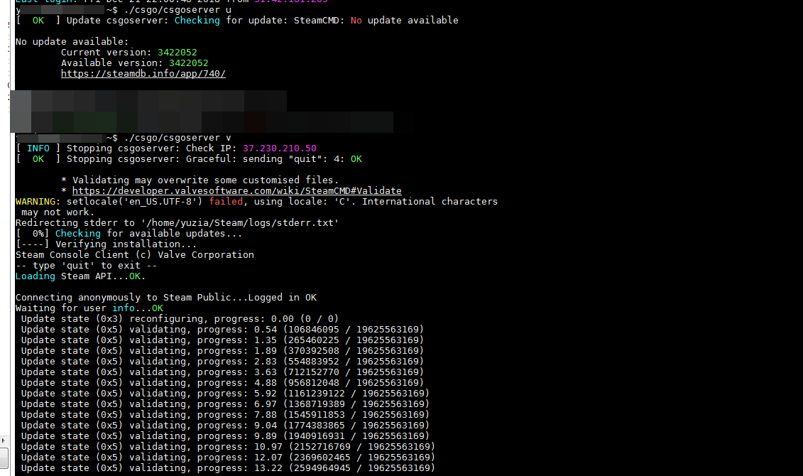 [BUG] LGSM - Don't Update Server · Issue #2136 · GameServerManagers ...