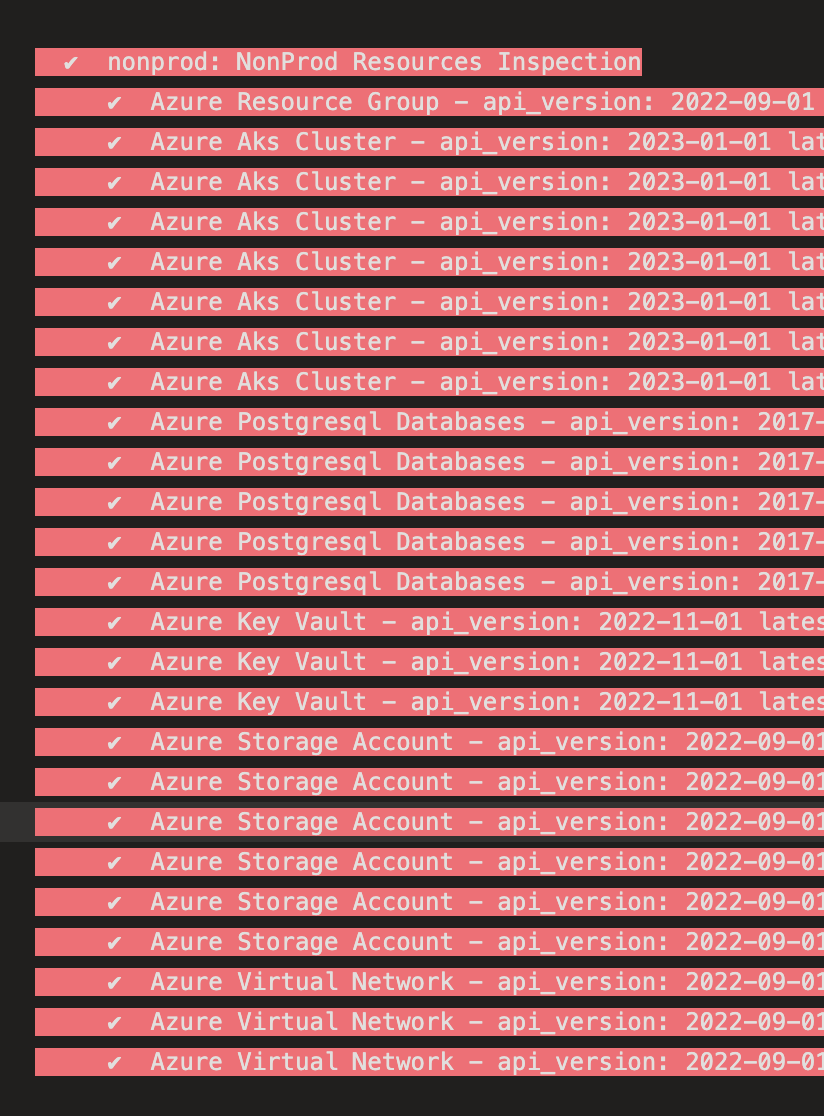 the color of inspec output is always red · Issue 6431 · inspec/inspec