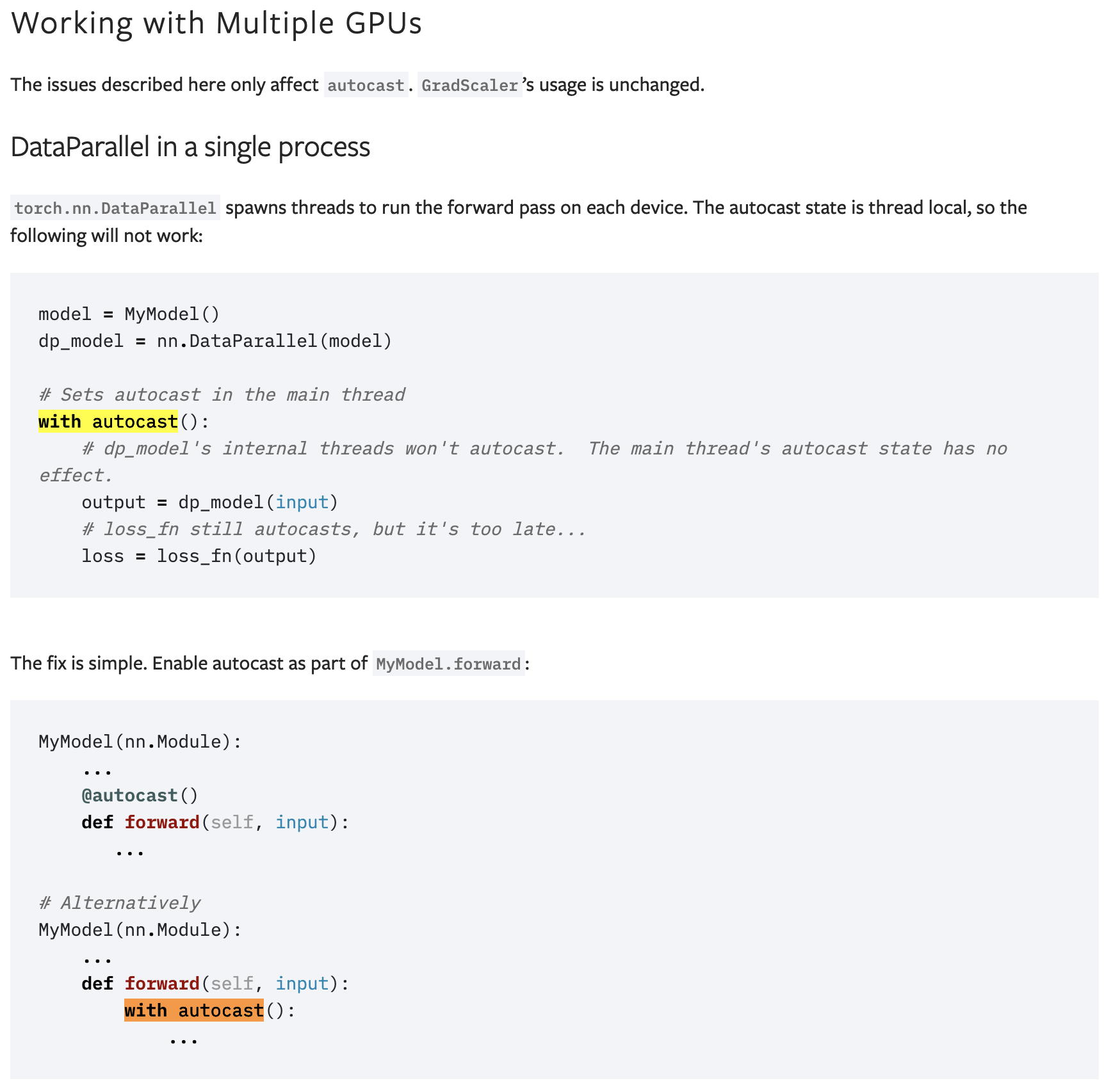 AMP with multi GPU · Issue #2244 · facebookresearch/detectron2 · GitHub