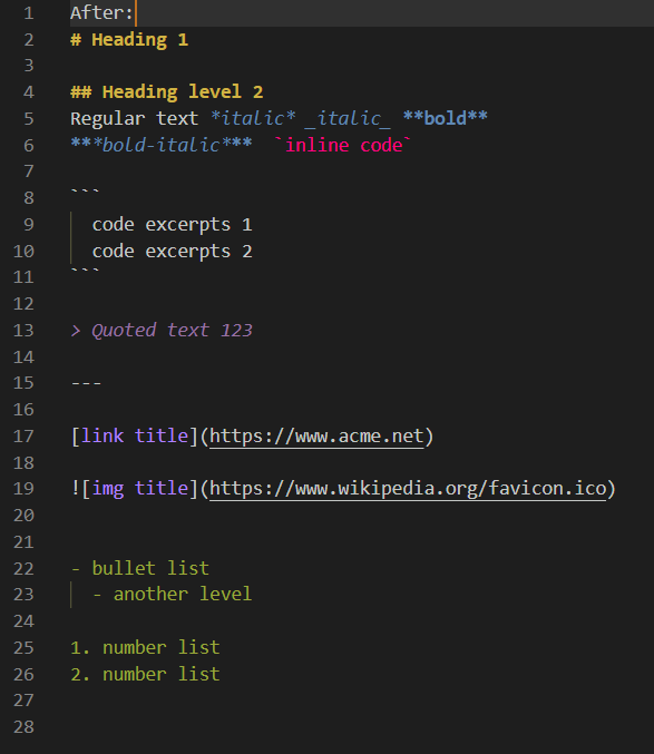 Dimmed Monokai theme - improve markdown support by orionlee · Pull ...