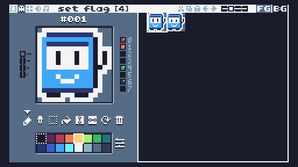 Flags in the Map Editor · Issue #433 · nesbox/TIC-80 · GitHub