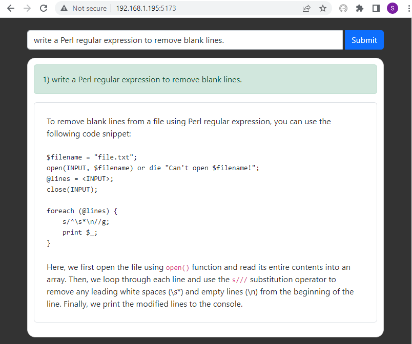 GitHub - seickhoff/chat-ai: A demo of the Chat GPT API with React ...