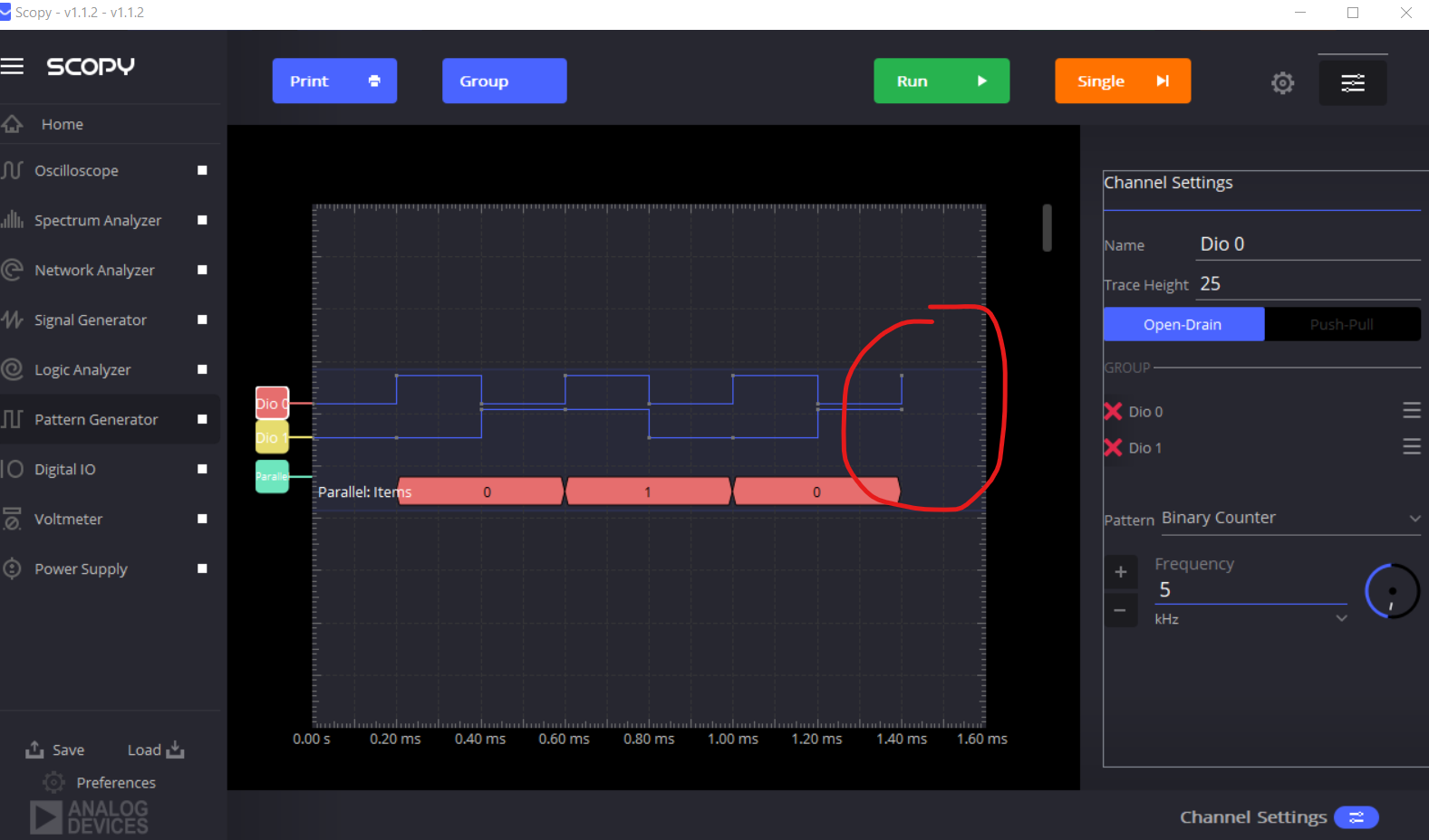 Pattern Generator: Displayed waveform is cut · Issue #875 ...