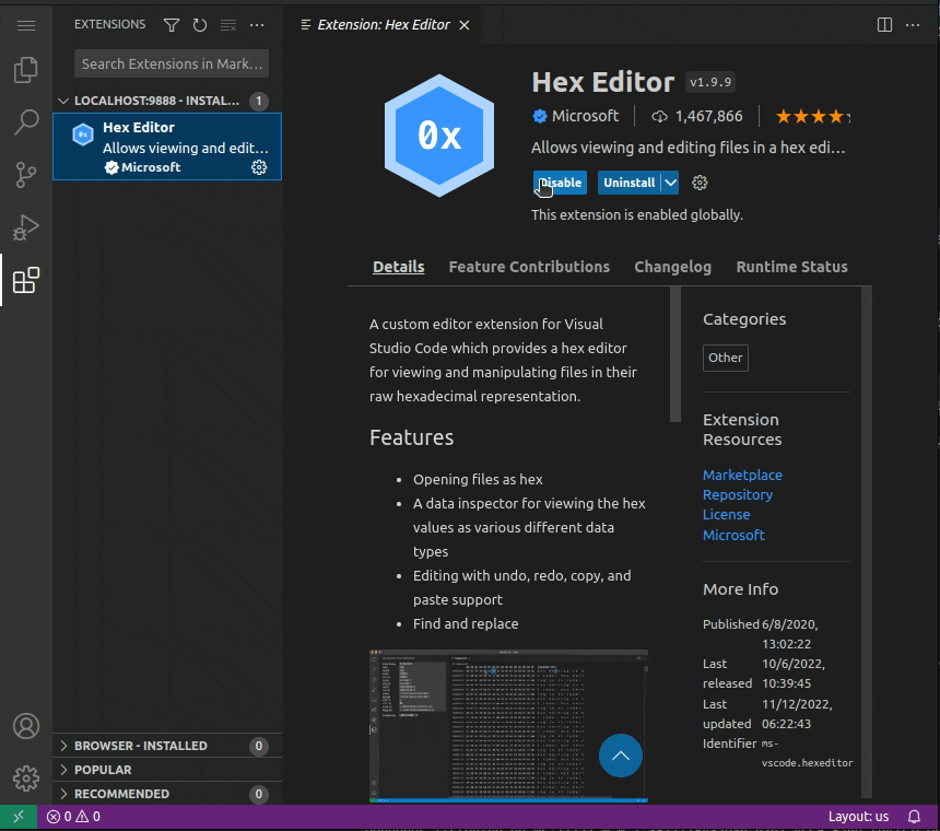 Extension version downgrade broken for vscode remote · Issue #166180 ...