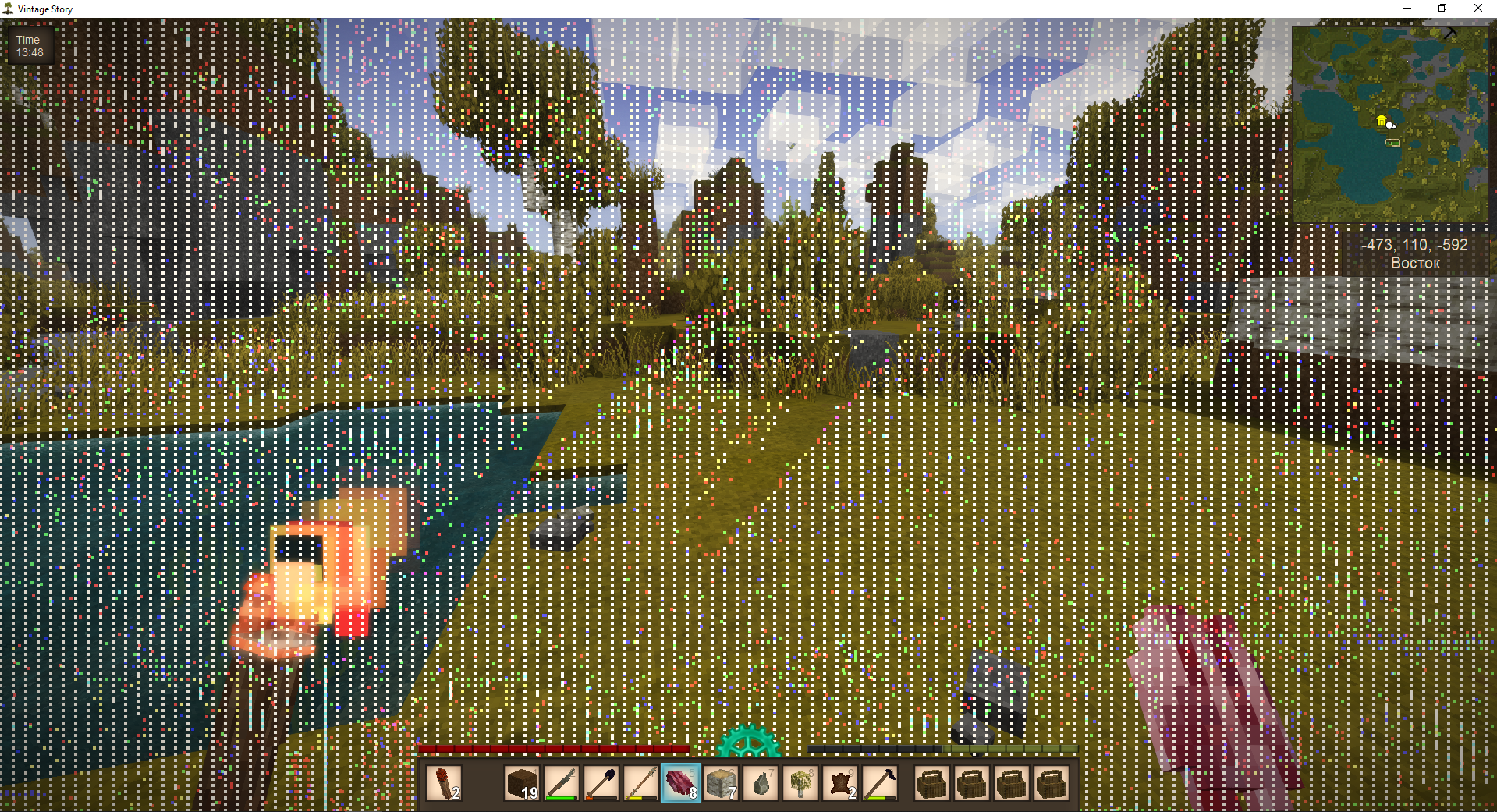 Stylistic God Rays Code Severe grafical artefacts after minimizing the game with God Rays ...