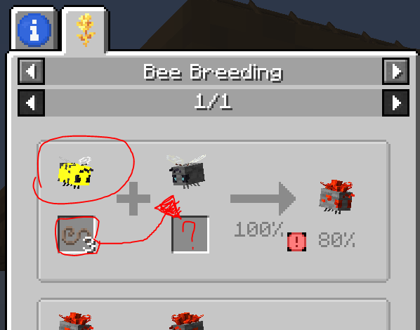 Glowing Bee has no listed JEI Breeding material/catalyst · Issue #1254 ...