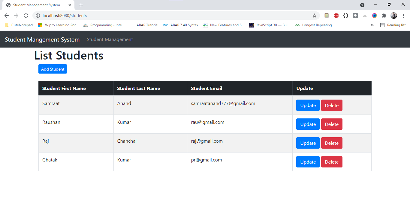 GitHub - samraat777/student-management-system: Simple Student ...