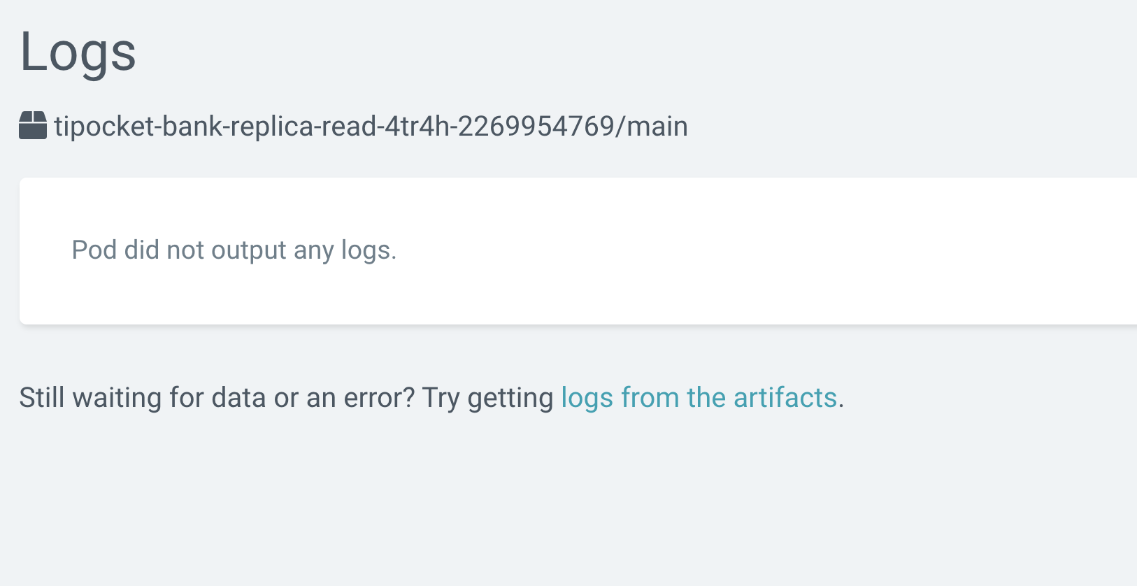 Cannot see logs in argo UI · Issue #3065 · argoproj/argo-workflows · GitHub
