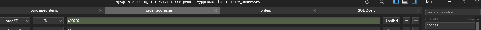 Detail Sidebar shows wrong table after "Refresh" · Issue #357 ...