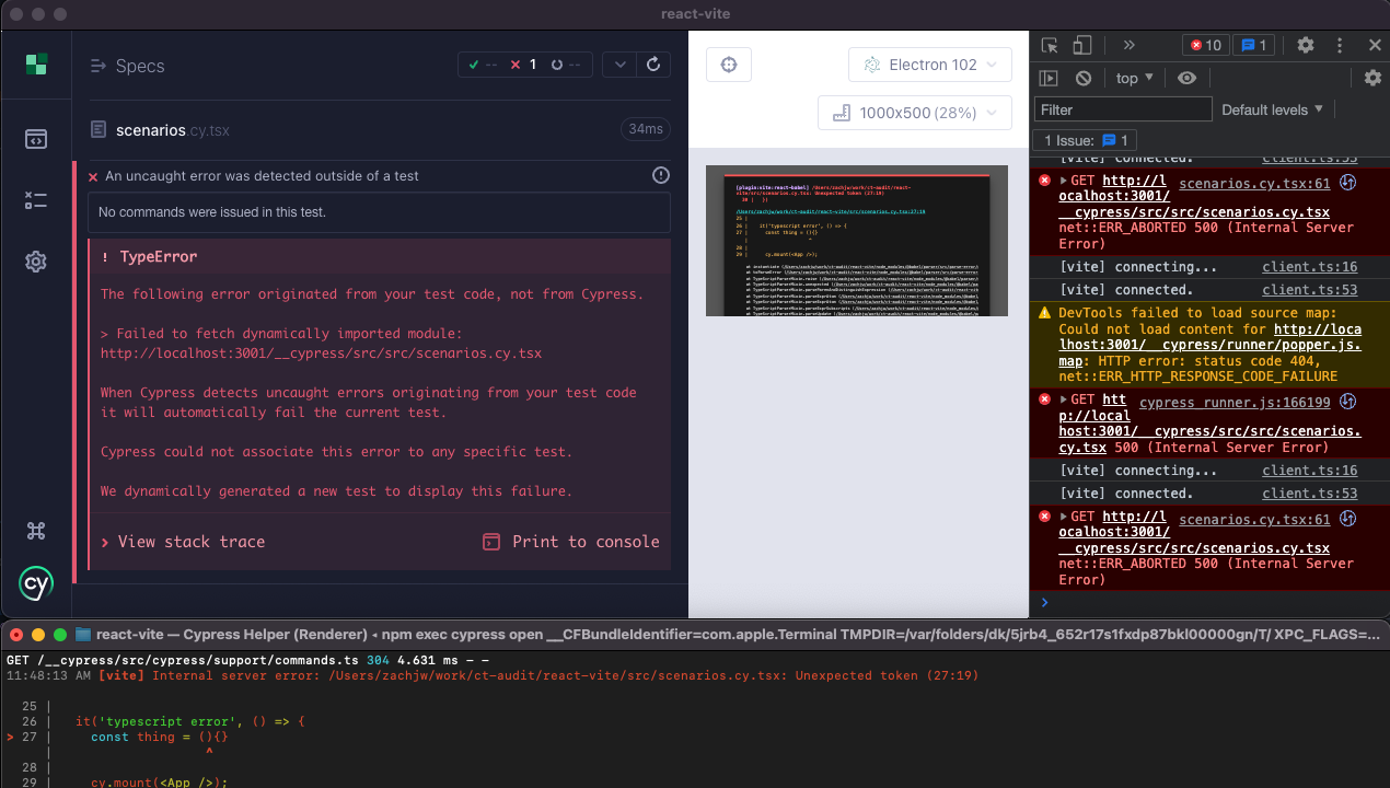 Normalize devserver compilation error reporting issue 24135
