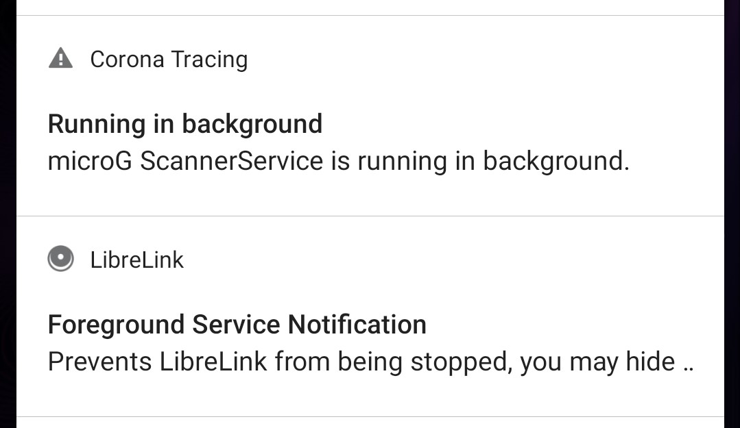 notification