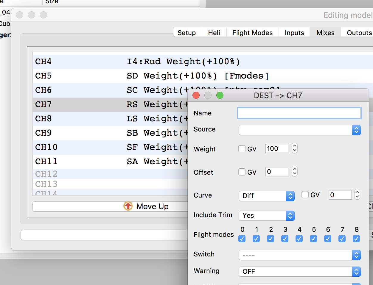 OpenTx 2.2.2 - LS and RS not found in companionTX and mixer inputs ...