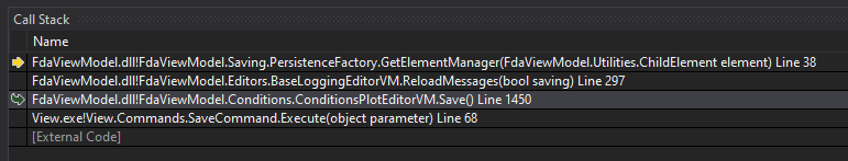 Null Reference Exception when saving a condition · Issue #34 ...