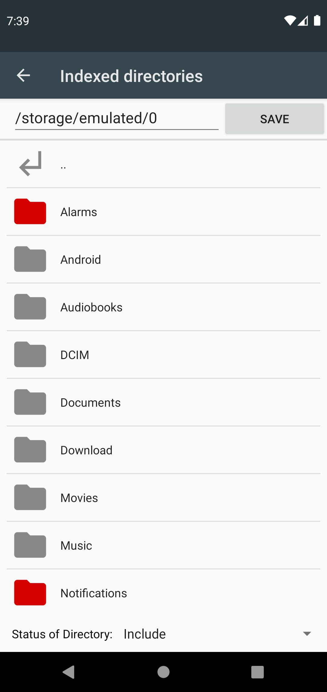 Android 11 - Unable to navigate into SD card in Media library · Issue ...
