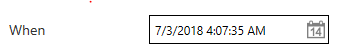 SelectedDate showing incorrect in editor in DateTimePicker · Issue ...
