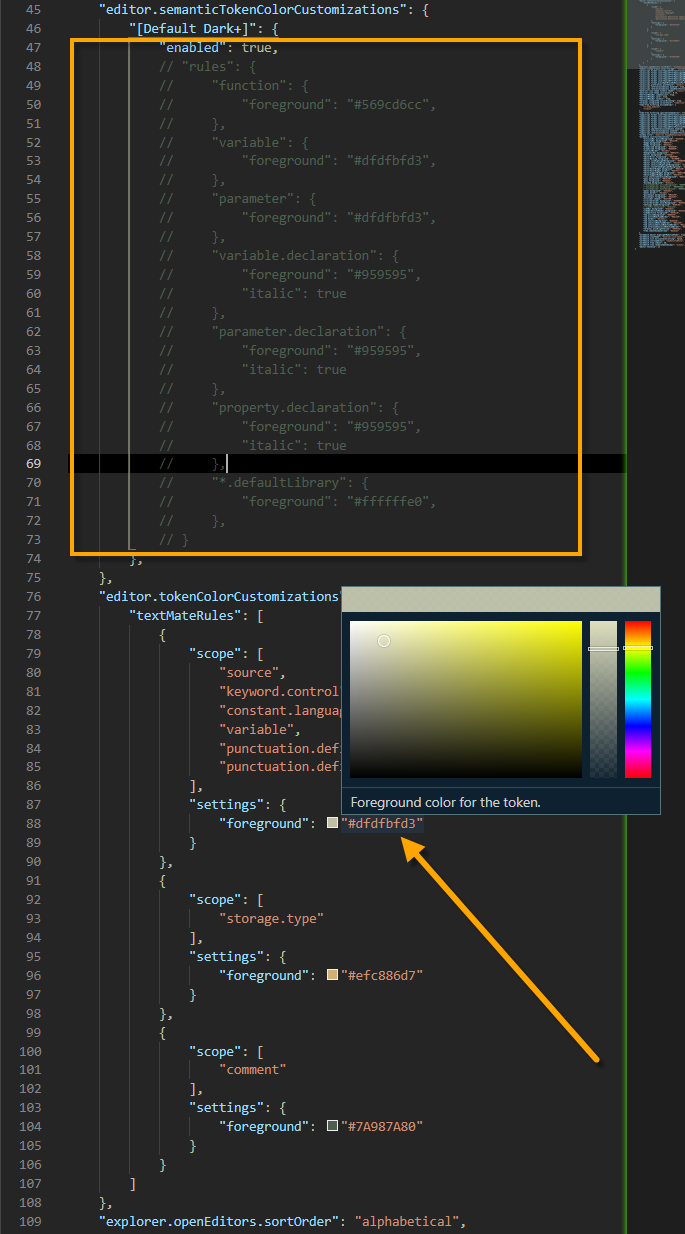 adding-semantictokencolorcustomizations-rules-in-settings-json-file