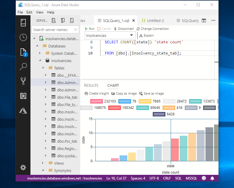 I can't scroll sideways in the Chart tab after minimizing the window ...