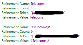 RefinementValues