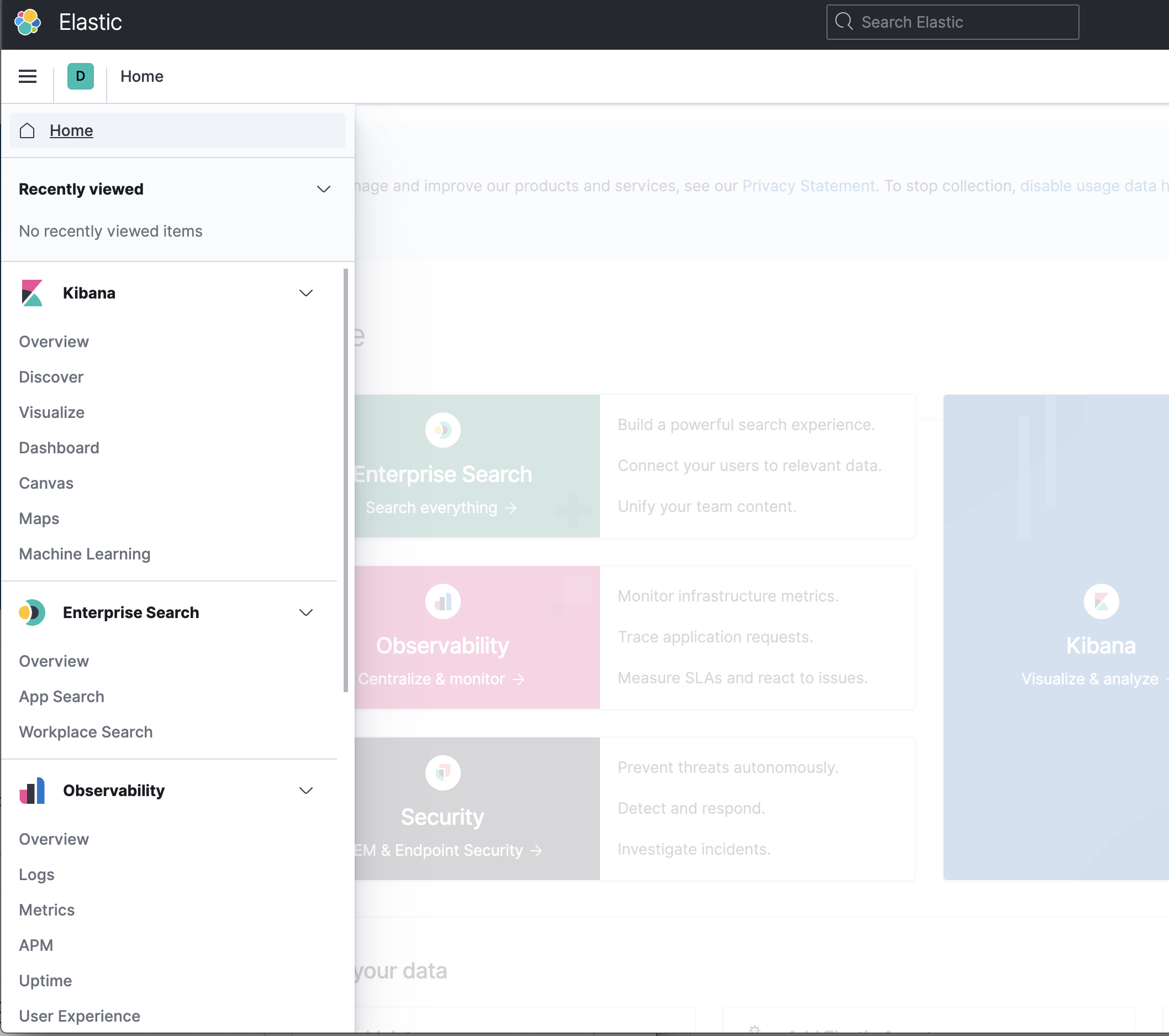 Visualize misplaced in navigation · Issue #82311 · elastic/kibana · GitHub
