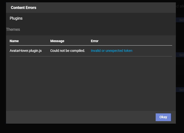Could not be compiled. · Issue #44 · Inve1951/BetterDiscordStuff · GitHub