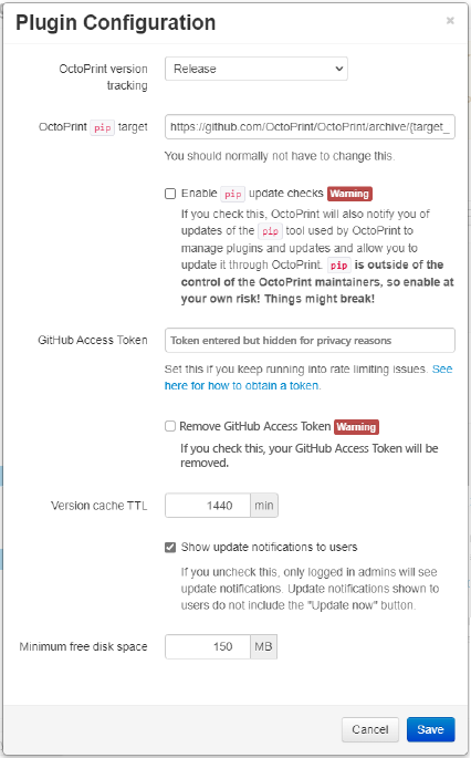 [Request] Add possibility to remove GitHub Access Token · Issue #4541 ...