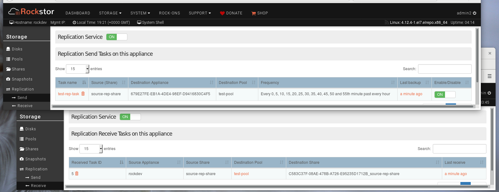 suspected replication regression re share api change · Issue #1853 ...